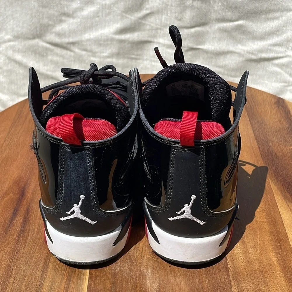 Jordan Flight Club 91 Black University Red White (GS) Size 5.5Y US/38 EU